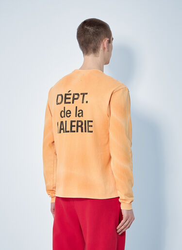 Gallery Dept. French Logo Print T-Shirt Orange gdp0160019