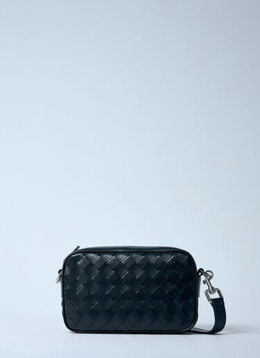 Bottega Veneta Mini Intrecciato Camera Bag Black bov0159026