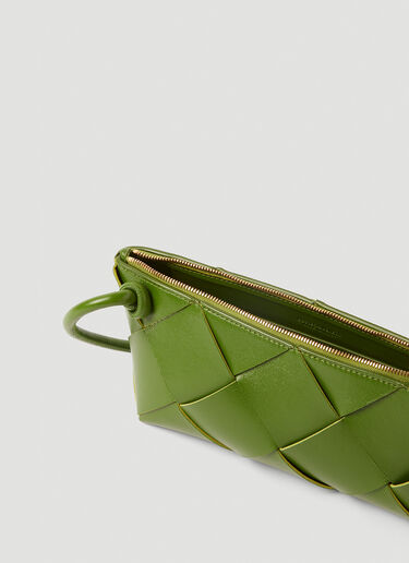 Baguette Pouch Shoulder Bag Bottega Veneta Baguette Pouch Shoulder Bag Green bov0251054