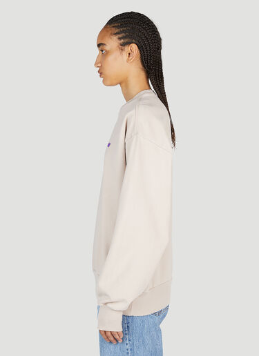 Acne Studios Face Patch Sweatshirt Beige acn0253015