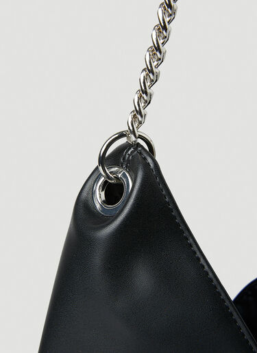 MM6 Maison Margiela 재패니즈 체인 스몰 토트백 블랙 mmm0247032