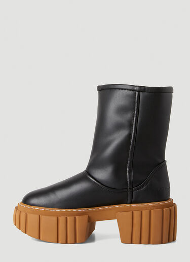 Emilie Padded Flatform Boots Stella McCartney Emilie Padded Flatform Boots Black stm0245041