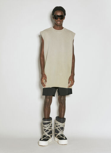 Moncler + Rick Owens Tarp Long T-Shirt Beige mcs0355012