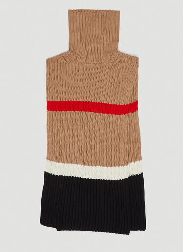 Burberry 半高领领口围巾 米色 bur0247041
