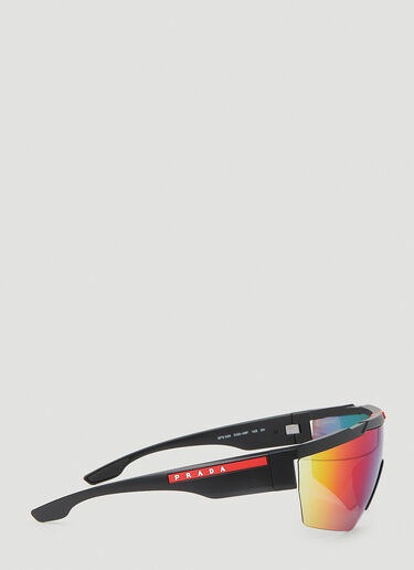 Prada Linea Rossa Linea Rossa Polarised PS 03XS Sunglasses Black lpl0351001