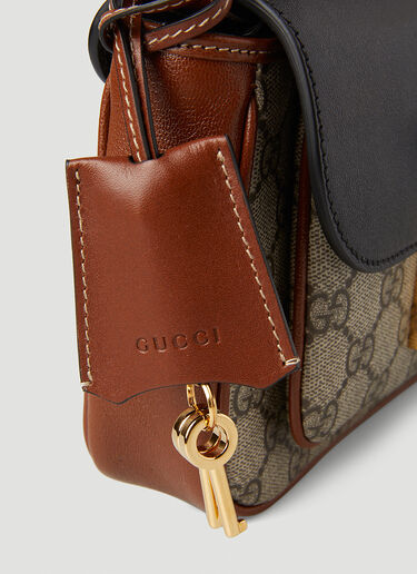 Gucci Padlock Small GG Shoulder Bag Black guc0245142