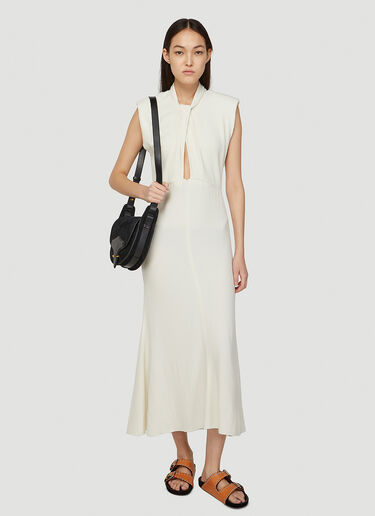 Isabel Marant 라베아 드레스 화이트 ibm0247021