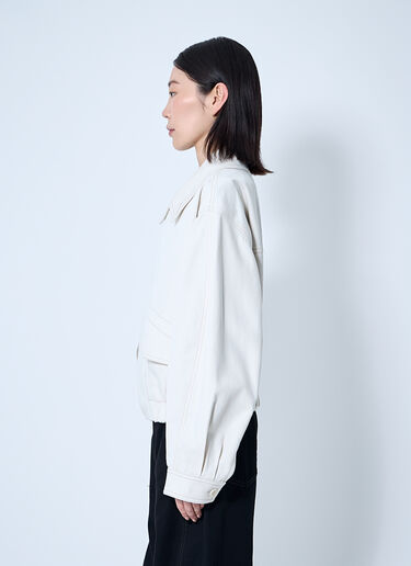 Lemaire Short Blouson Cream lem0260002