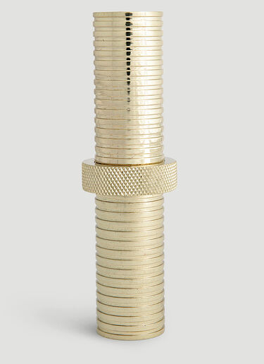 Tom Dixon Tall Cog Container Gold wps0638032