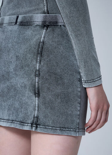 Diesel O-Allegra-Mini Skirt Grey dsl0259017