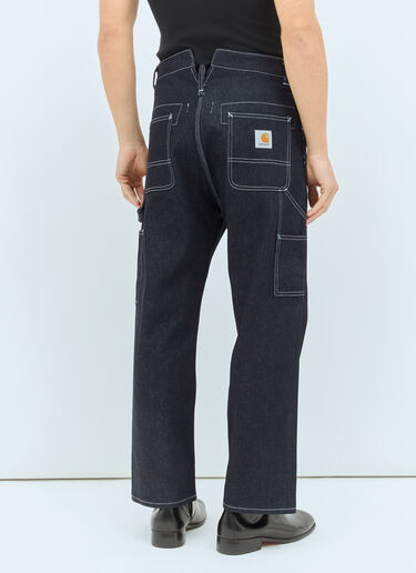 Junya Watanabe 明线木匠牛仔裤 蓝色 jwn0158006