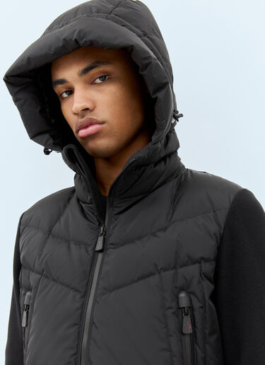 Moncler Grenoble Padded Zip-Up Jacket Black mog0158006