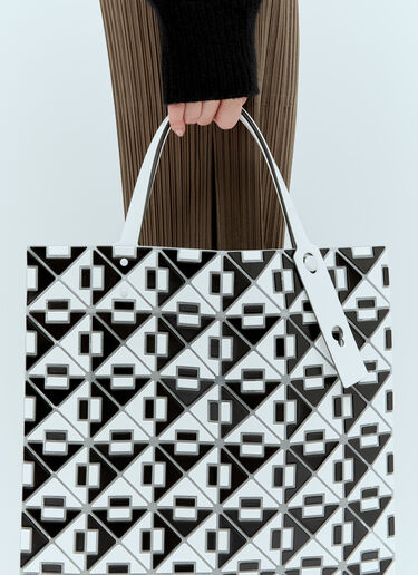 Bao Bao Issey Miyake コネクトトートバッグ  ホワイト bao0256001