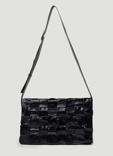 Patent Cassette Crossbody Bag Bottega Veneta Patent Cassette Crossbody Bag Black bov0151073