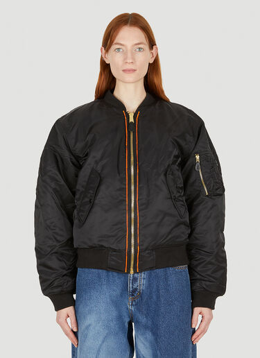 Dollar Sign Bomber Jacket deadHYPE Dollar Sign Bomber Jacket Black dhy0148001