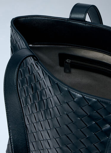 Bottega Veneta Small Intrecciato Zipped Tote Black bov0166007