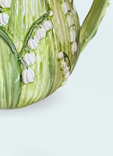 Les-Ottomans Lily Of The Valley Ceramic Jug Multicolour wps0691382