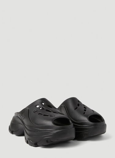 adidas by Stella McCartney Moulded Clogs Black asm0251033