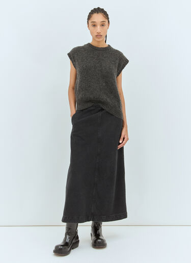 Skall Studio Penny Wool Vest Grey ska0258004