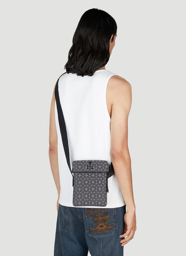 Vivienne Westwood Re-Jacquard Orborama Crossbody Bag Grey vvw0152092