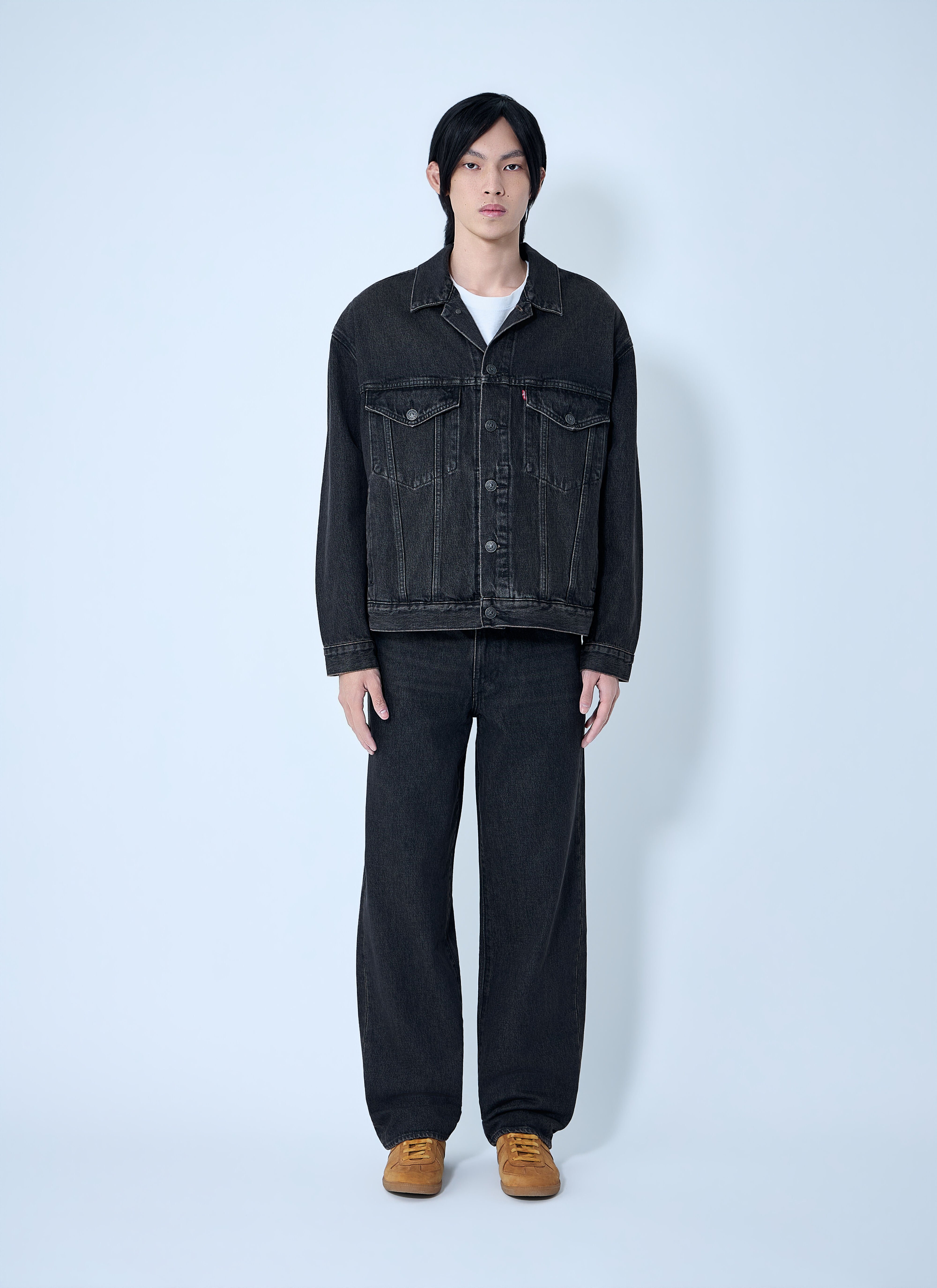 Levi's x Jordan Men's' Type III Trucker Jacket in Black | LN-CC®