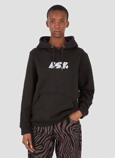 Butter Sessions Embroidered Logo Hooded Sweatshirt Black bts0346010