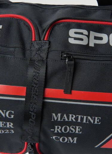 Martine Rose Foldable Sports Weekend Bag Black mtr0152014