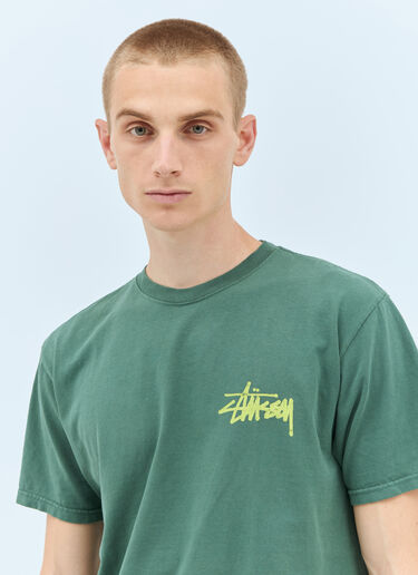 Stüssy Old Phone T-Shirt Green sts0153035
