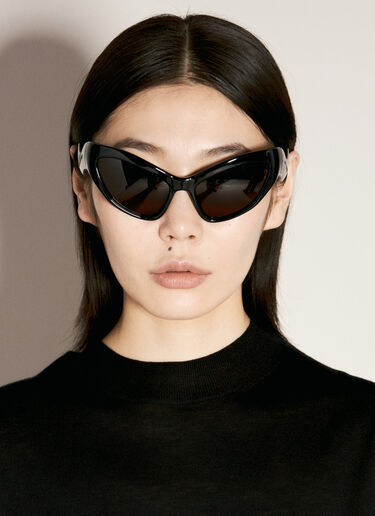 Balenciaga Hampton Cat Sunglasses Black bcs0255002