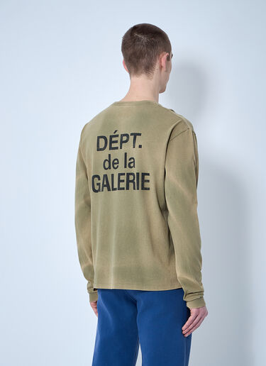 Gallery Dept. French Logo Print T-Shirt Green gdp0160020