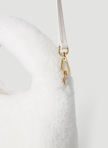 Miu Miu Fluffy Handbag White miu0252041