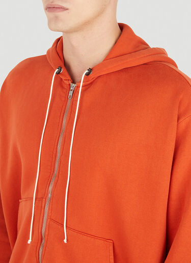 Camiel Fortgens Zip Hooded Sweatshirt Orange caf0150002