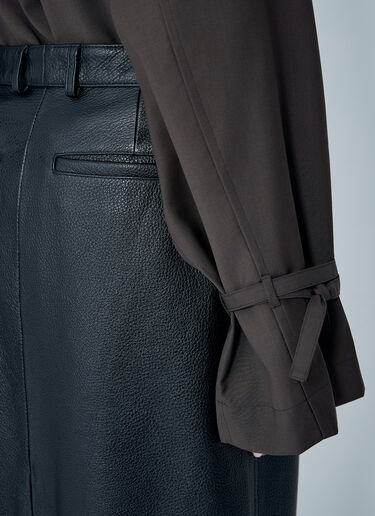 Leather Skirt TOTEME Leather Skirt Black tot0263027