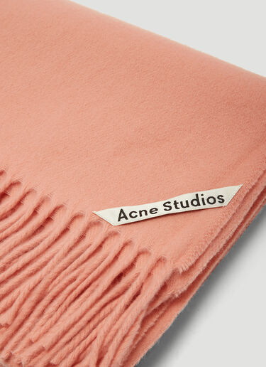 Acne Studios Canada New Scarf Pink acn0238035