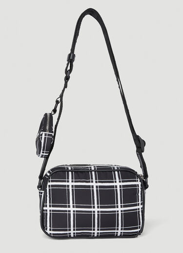 チェック カメラ・クロスボディバッグ Marni チェック カメラ・クロスボディバッグ ブラック mni0154016