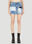 TheOpen Product Patchwork Denim Skirt Beige top0249008