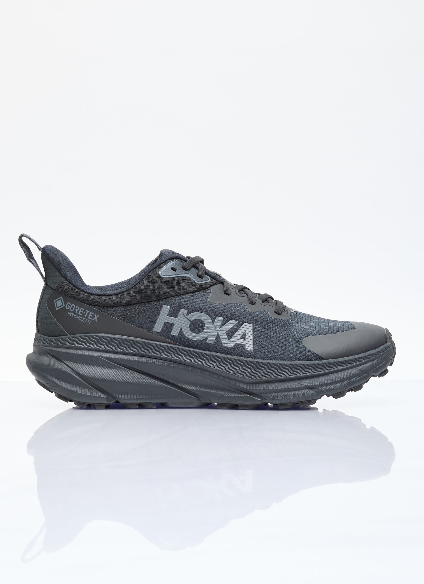 Shop Hoka Challenger 7 Gore-tex Sneaker In Black
