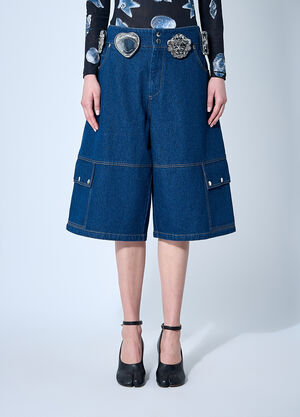 Carhartt WIP Balmy Denim Shorts Navy wip0259006