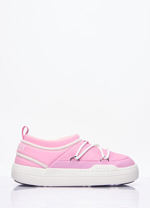 Moon Boot Park Icon Slip-On Shoes Pink mnb0258001