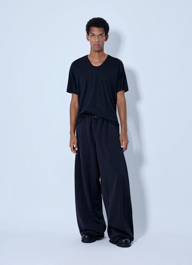 LN-CC® - Kiko Kostadinov: Veleka Wide Trousers - Black Kiko Kostadinov Veleka Wide Trousers Black kko0165003