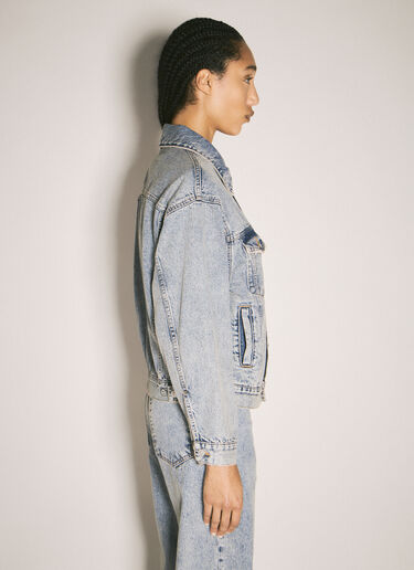 MM6 Maison Margiela Inside-Out Denim Jacket Blue mmm0257002