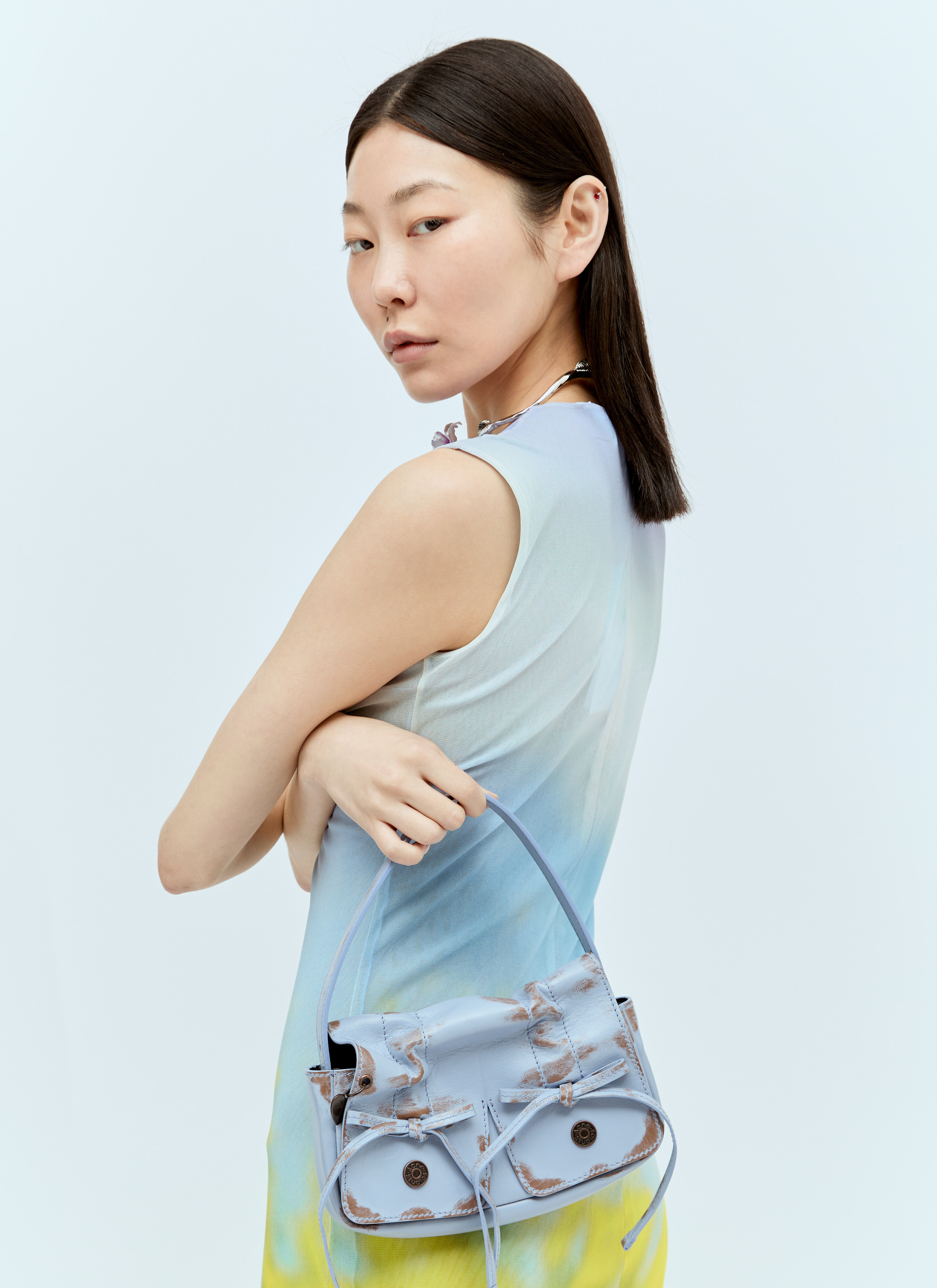 Acne Studios Women's' Multi-Pocket Micro Bag in Blue | LN-CC®