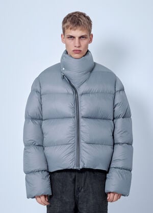 Rick Owens Puffer Turtle Jacket Grey ric0165041