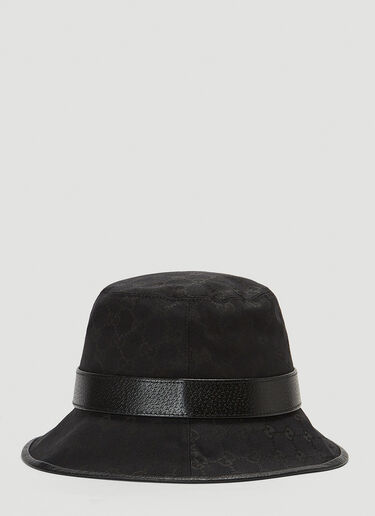 Gucci Double G Bucket Hat in Black