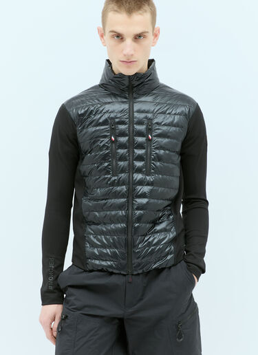 Moncler Grenoble Padded Zip-Up Cardigan Black mog0155004