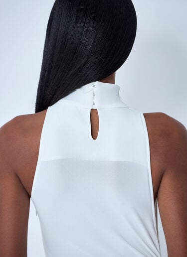 La Robe Piazza Dress Jacquemus La Robe Piazza Dress White jac0262003