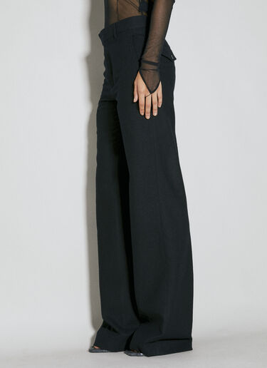 Ann Demeulemeester Maaike Flared Leg Pants Black ann0254003