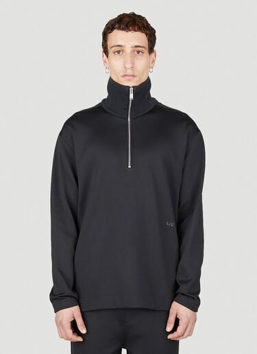 Lanvin Polo Sweatshirt Black lnv0151005