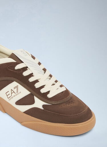 LN-CC® - EA7 Emporio Armani: OTG Velo Sneakers - Brown EA7 Emporio Armani OTG Velo Sneakers Brown eea0166002