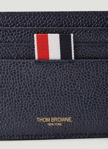 Thom Browne 4-Bar Cardholder Blue thb0143031